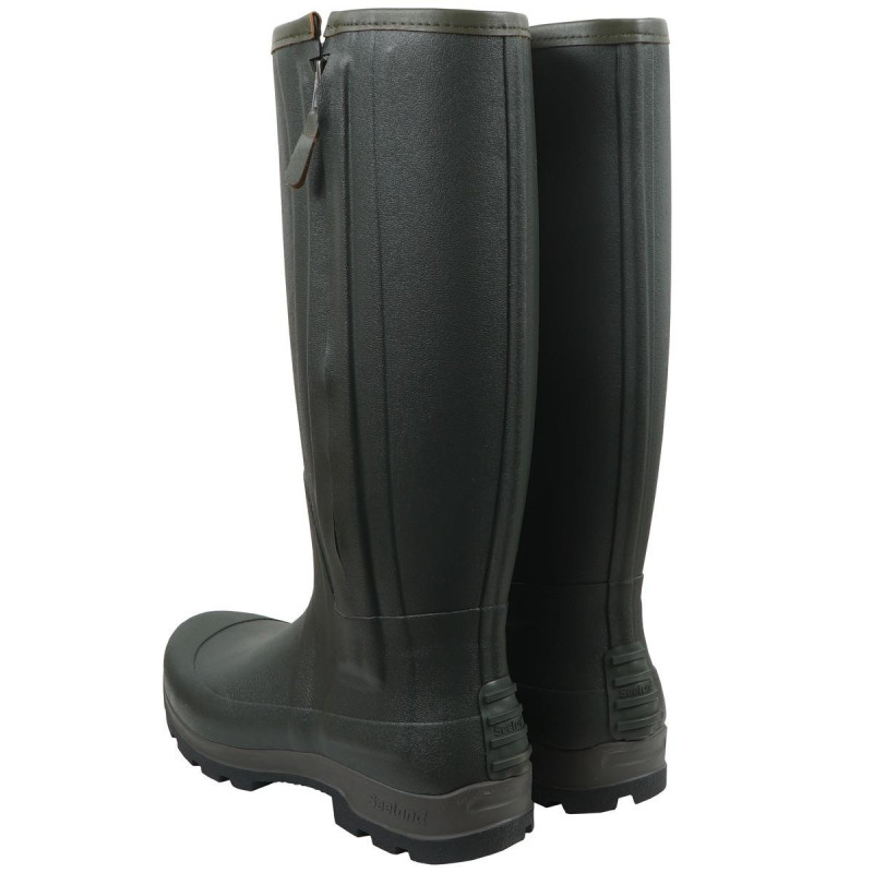 Rubber boots SEELAND Noble Zip (Dark olive)
