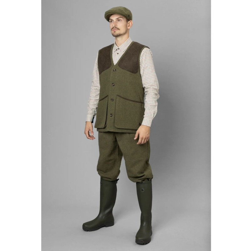 Waistcoat SEELAND Hillside (Moss green)