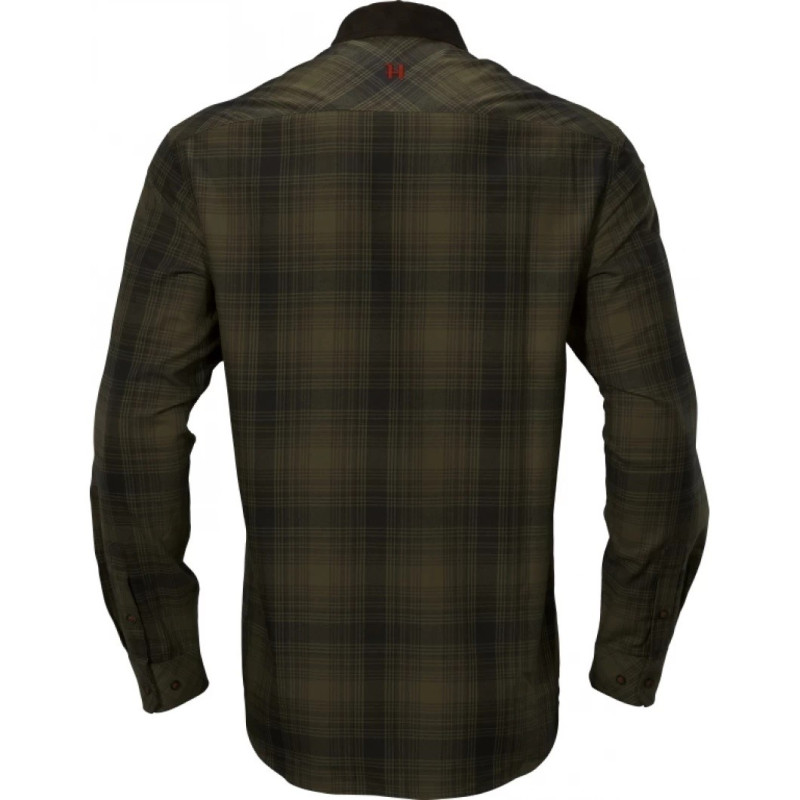 Marškiniai HARKILA Driven Hunt flannel Olive green check