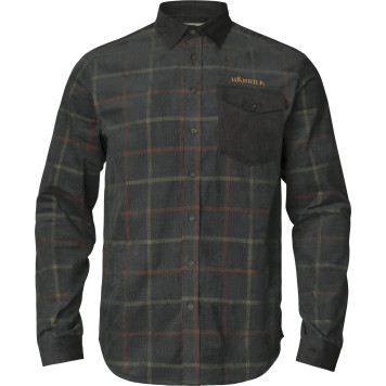 Shirt HARKILA Kaldfjord corduroy check Phantom
