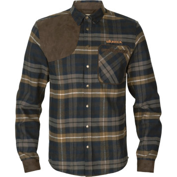 Shirt HARKILA Jarne Shooting Dark olive