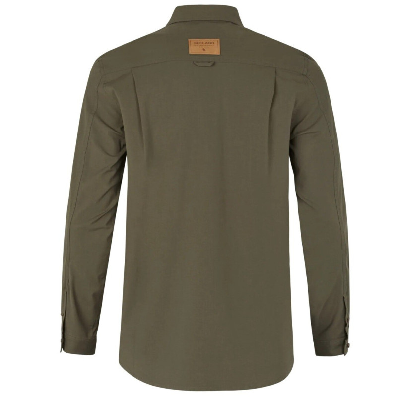 Marškiniai SEELAND Selous Cargo L/S Grape leaf