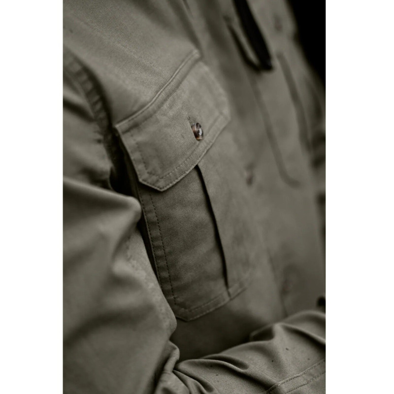 Shirt SEELAND Selous Cargo L/S Grape Leaf