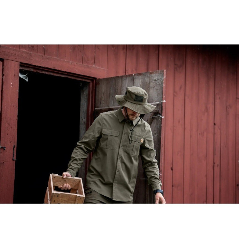 Shirt SEELAND Selous Cargo L/S Grape Leaf