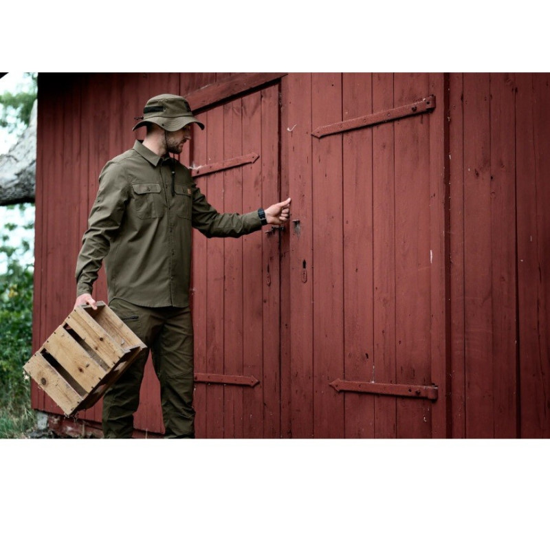 Shirt SEELAND Selous Cargo L/S Grape Leaf