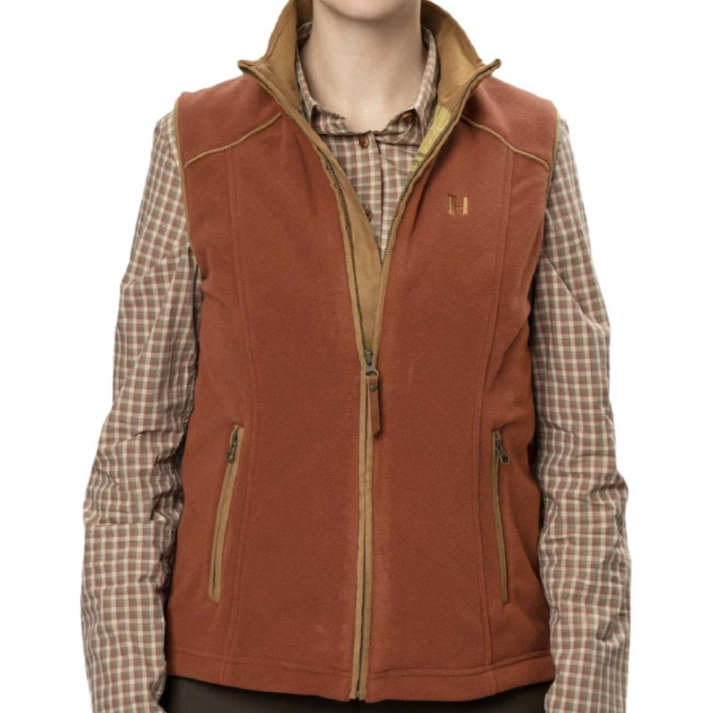 Women Waistcoat HARKILA Sandhem 200 (Arabian spice)