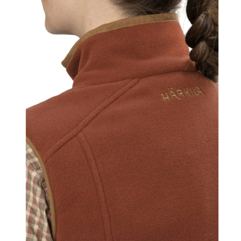 Women Waistcoat HARKILA Sandhem 200 (Arabian spice)
