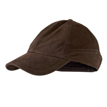 Cap HARKILA Ultimate Leather (Shadow brown)