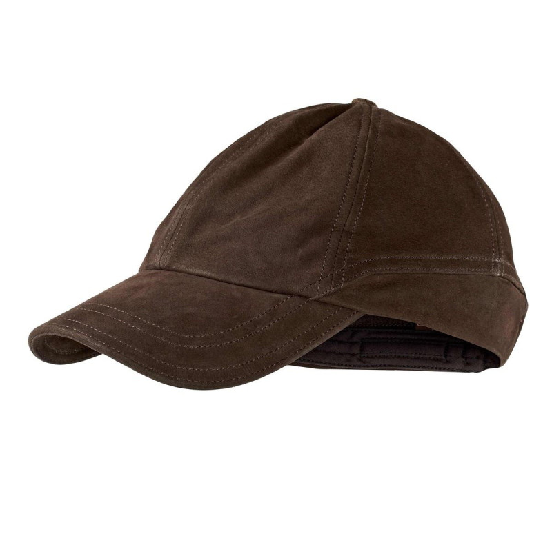 Kepurė HARKILA Ultimate Leather (Shadow brown)