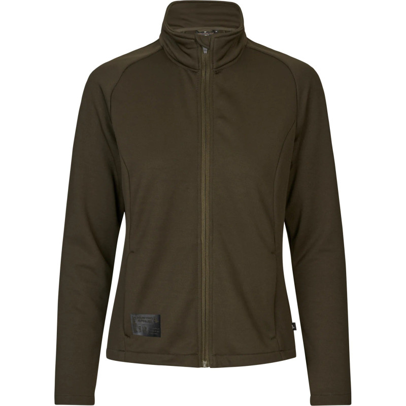Lady fleece jacket SEELAND Tidal Tora (Pine green)