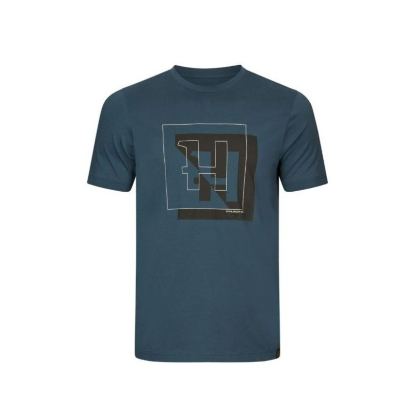 T-Shirt HARKILA H-Logo S/S (Sea blue)