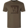 Marškinėliai HARKILA H-Logo S/S (Major brown)