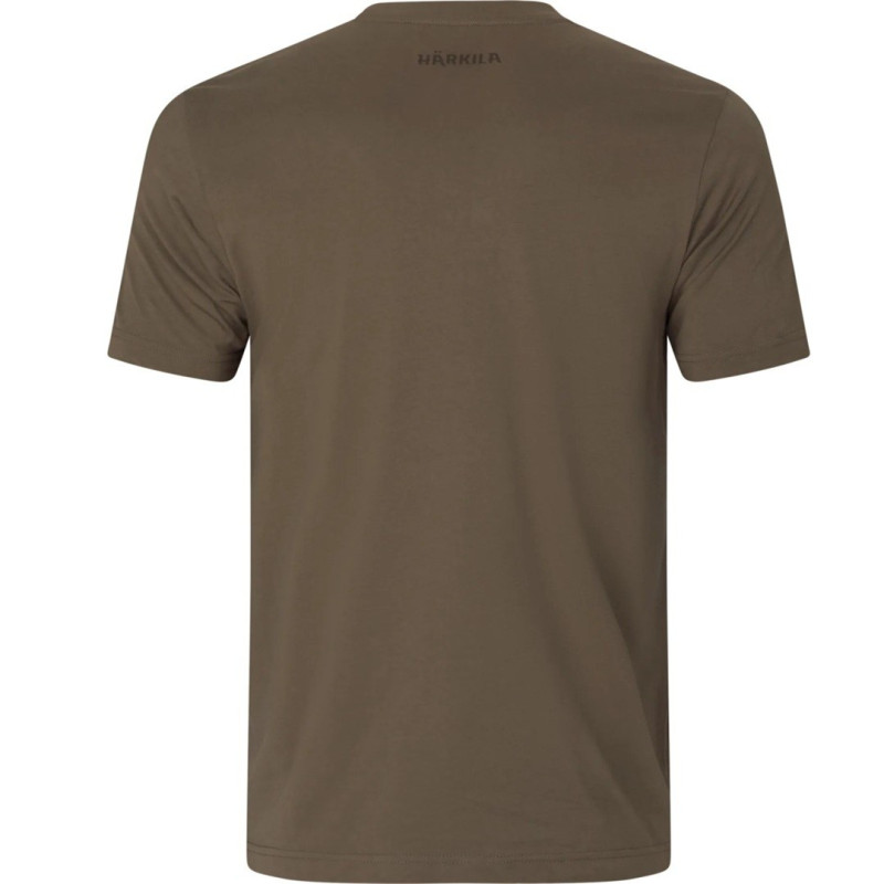 T-Shirt HARKILA H-Logo S/S (Major brown)