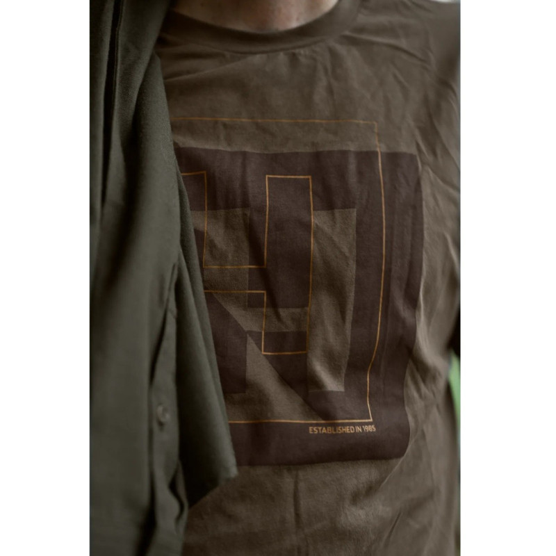 T-Shirt HARKILA H-Logo S/S (Major brown)