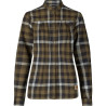 Women shirt HARKILA Sigrid L/S (Willow green/Phantom)