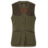 Women Waistcoat HARKILA Hillside Harriet (Moss green)