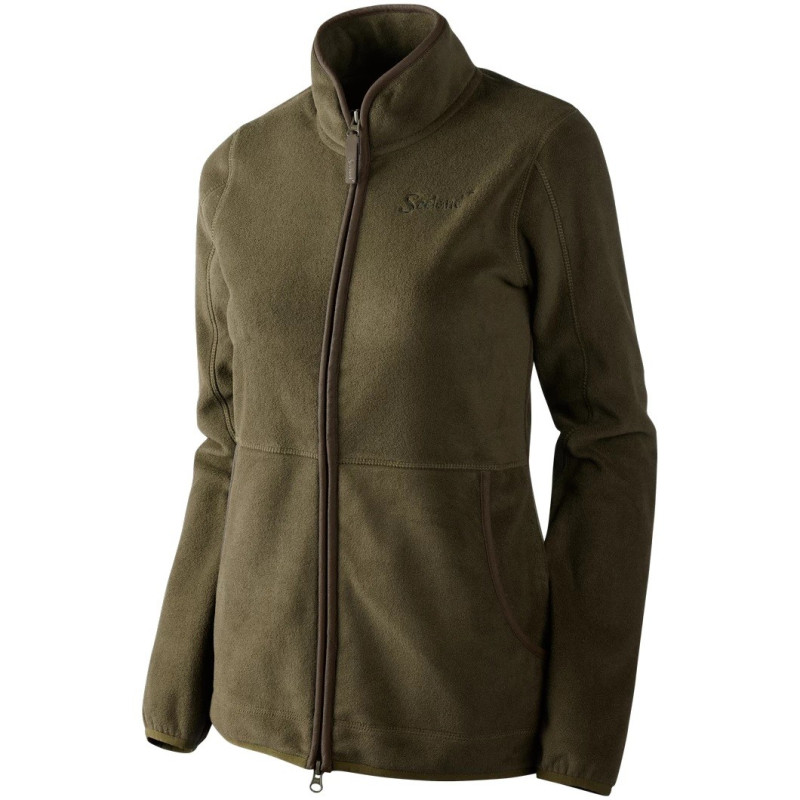 Lady fleece jacket SEELAND Bolton (Pine Green)