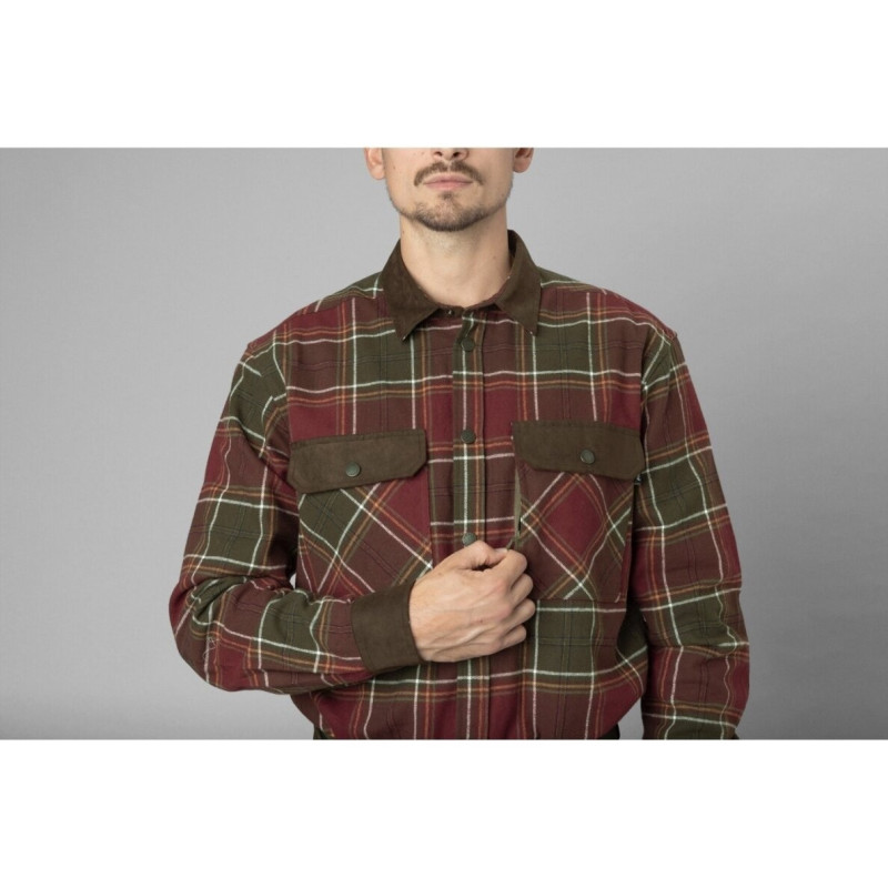 Shirt SEELAND Banff (Red check)