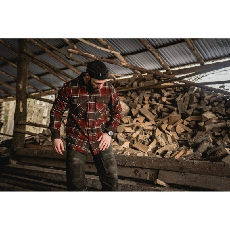 Shirt SEELAND Banff (Red check)