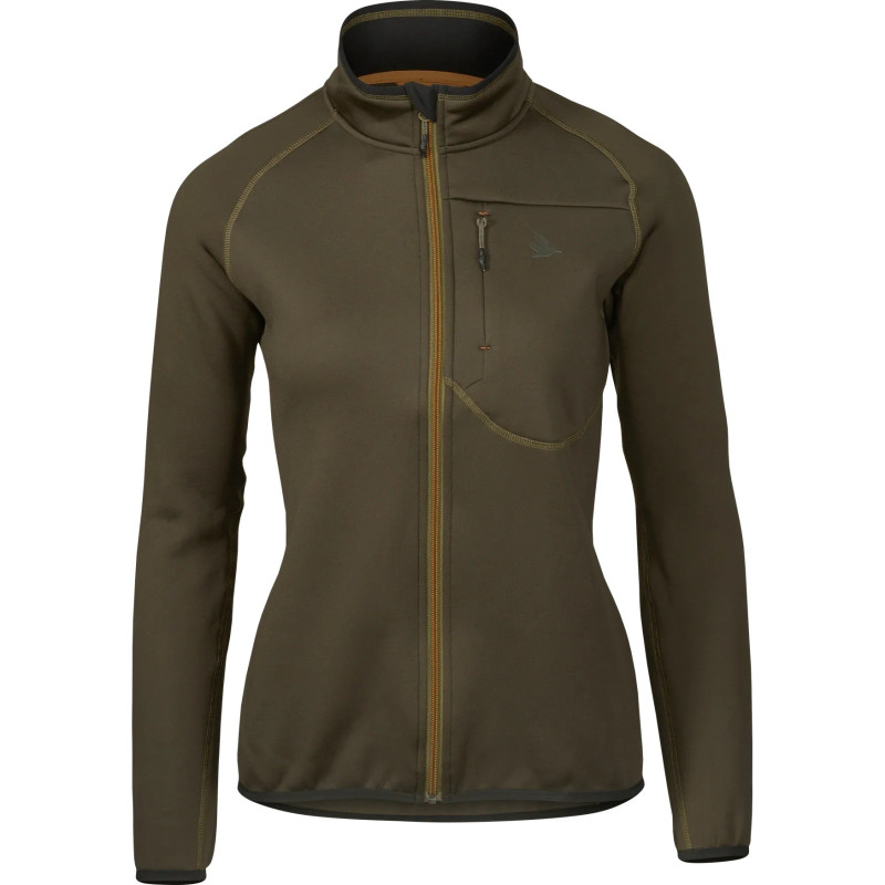 Lady Fleece HARKILA Hawker full zip (Pine green)