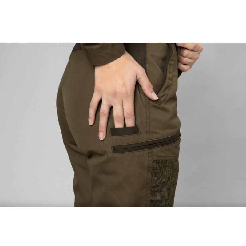 Kelnės SEELAND Key-Point Kora (Pine green/Grizzly brown)