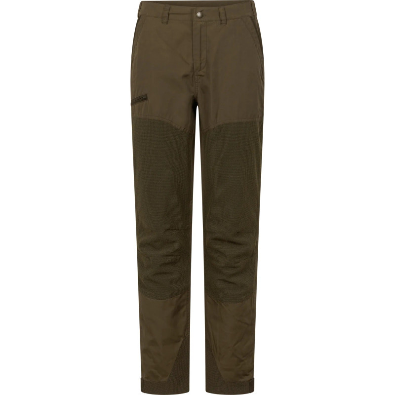 Women Trousers SEELAND Key-Point Kora (Pine green/Grizzly brown)