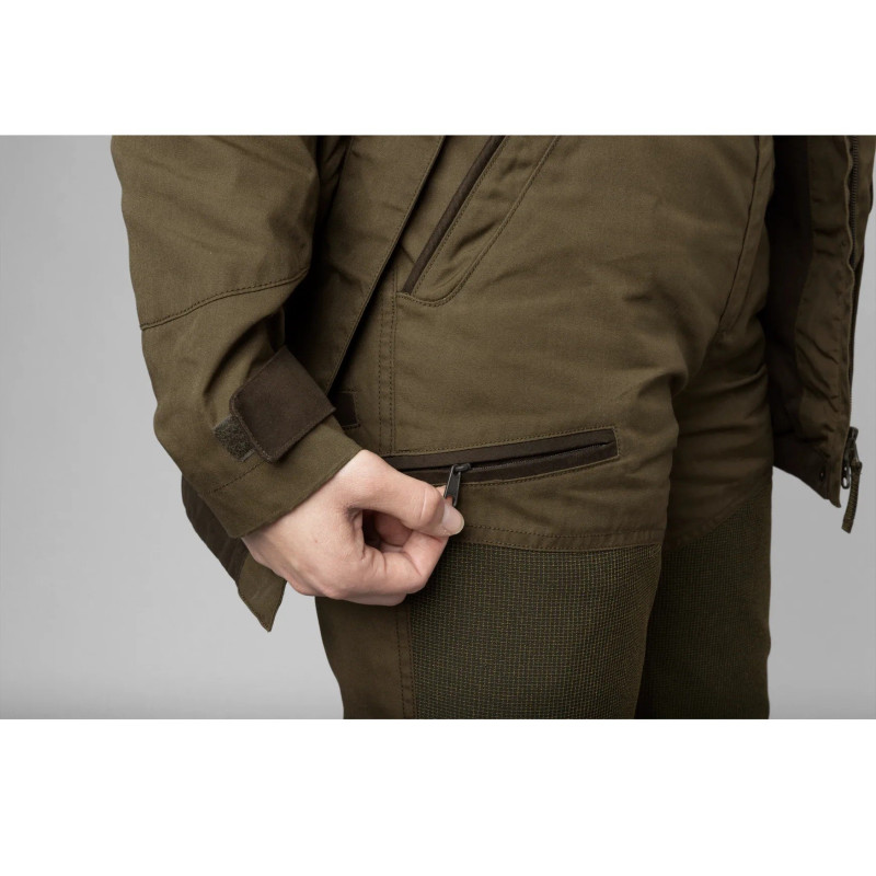 Women Trousers SEELAND Key-Point Kora (Pine green/Grizzly brown)