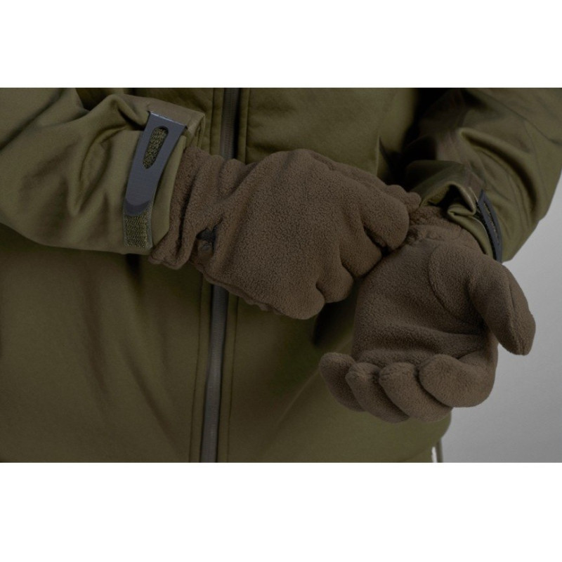 Pirštinės SEELAND Hawker Fleece (Pine green)