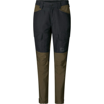 Women Trousers HARKILA Scandinavian (Willow green/Deep well purple)