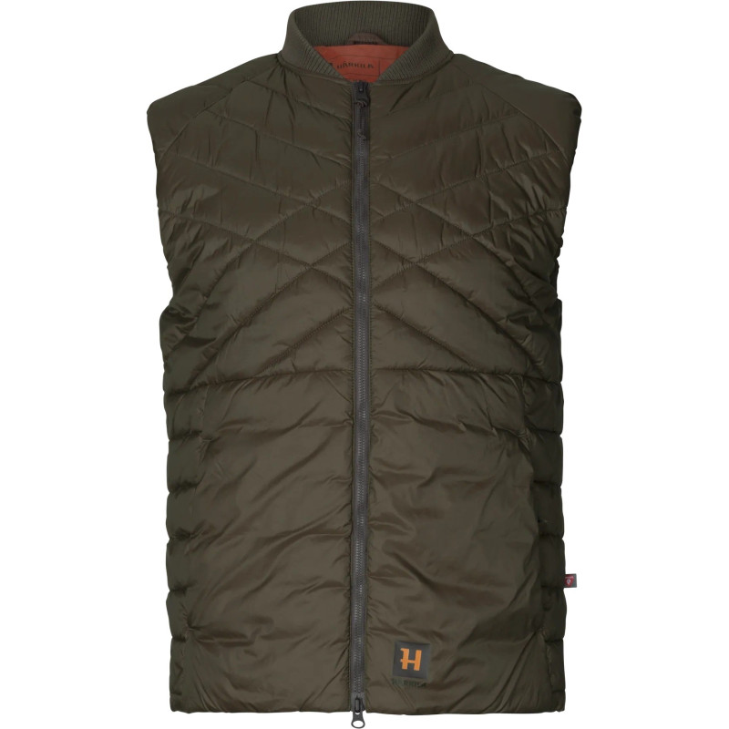 Waistcoat HARKILA Logmar Insulated packable (Willow green)