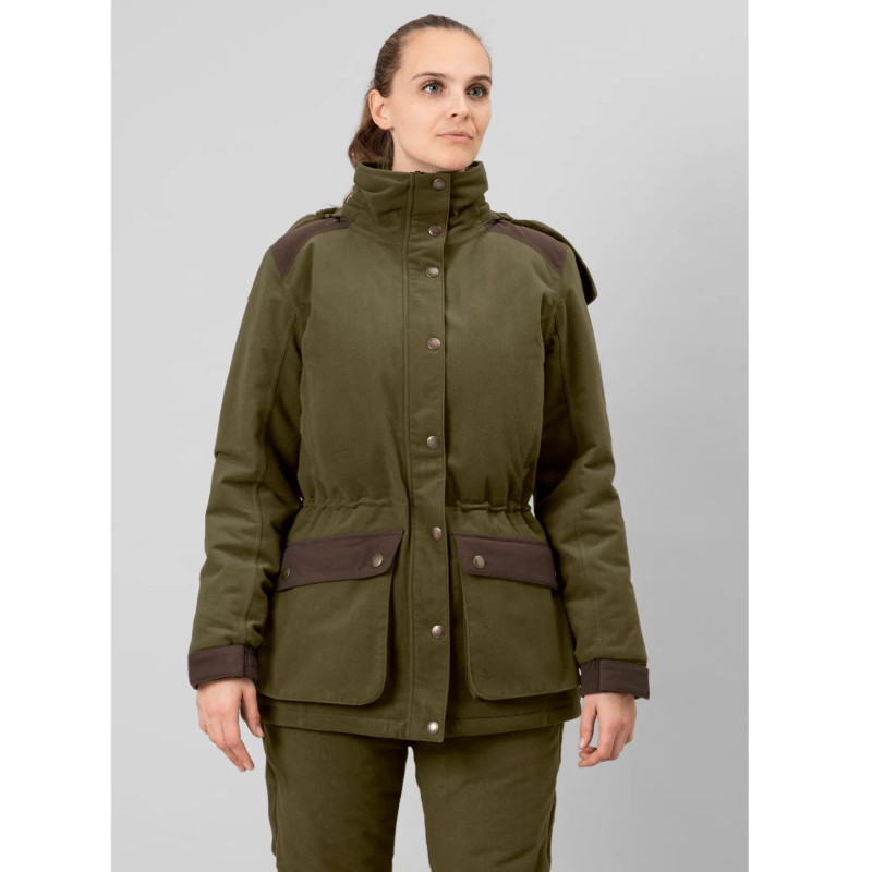 Moteriška striukė SEELAND Max Warm (Pine green)