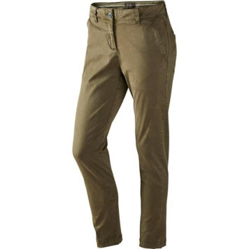 Women trousers SEELAND Constance (Moss green)