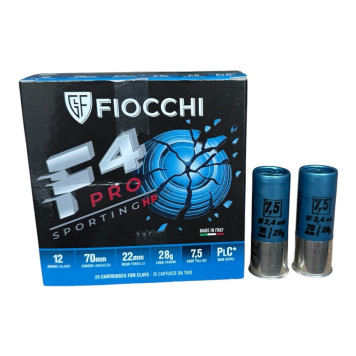 Šoviniai FIOCCHI kal. 12/70 F4 Pro Sporting HP 7.5 28g (86A10900)