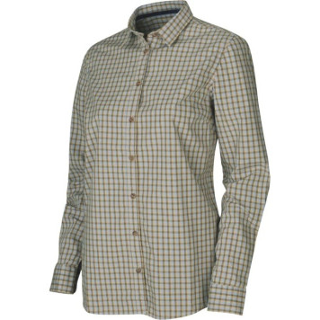 Women shirt HARKILA Selja (Heritage blue check)