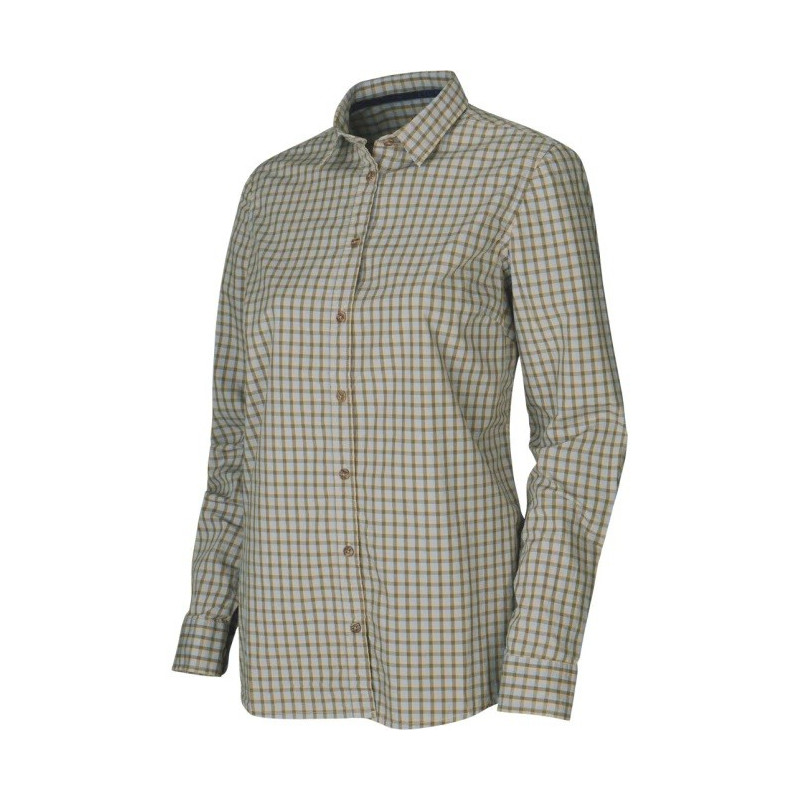 Women shirt HARKILA Selja (Heritage blue check)