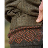 Trousers HARKILA Kenmore GTX three-quarter length (Forest green/Herringbone)