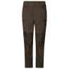 Women trousers HARKILA Runa (Slate brown/Willow green)