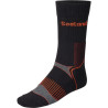 Kojinės SEELAND Field Coolmax 2-pack (Black/Dark grey)