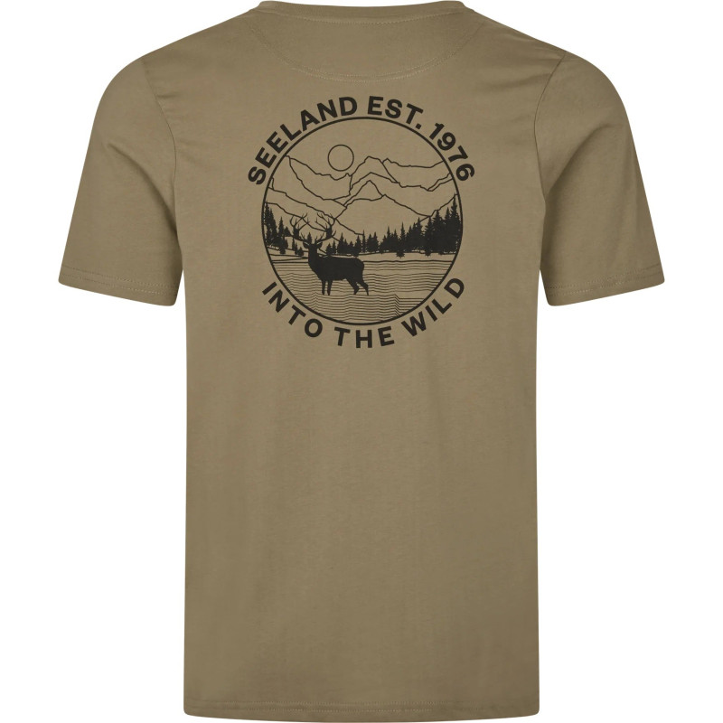 T-Shirt SEELAND Hunting Landscape (Covert green)