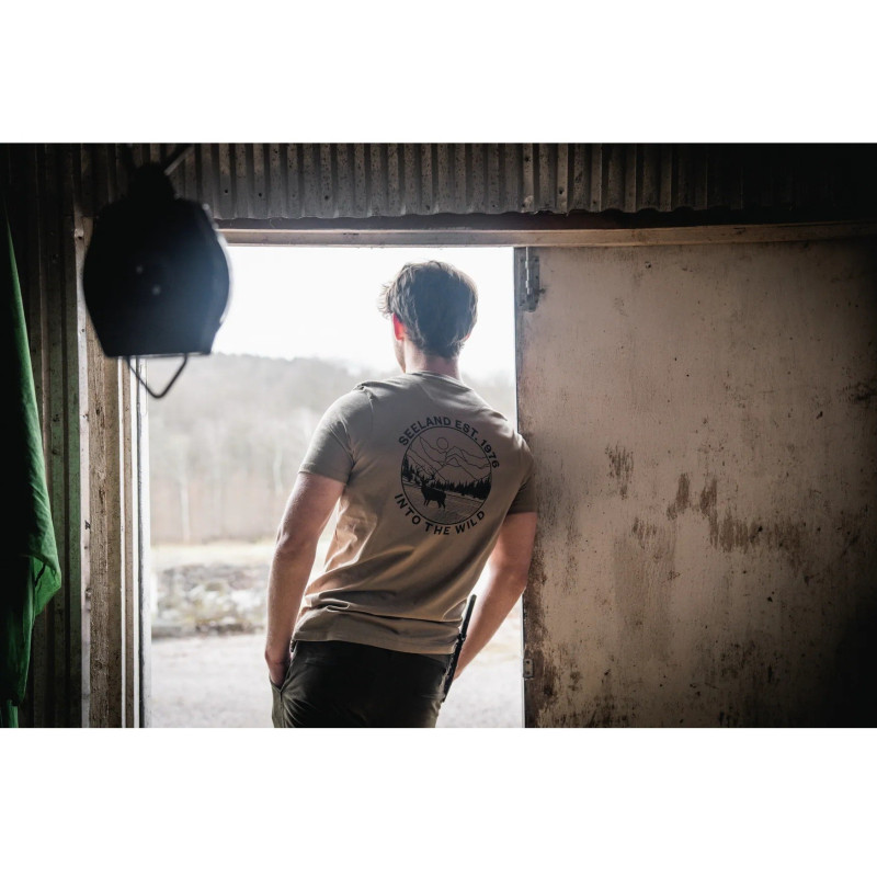 T-Shirt SEELAND Hunting Landscape (Covert green)