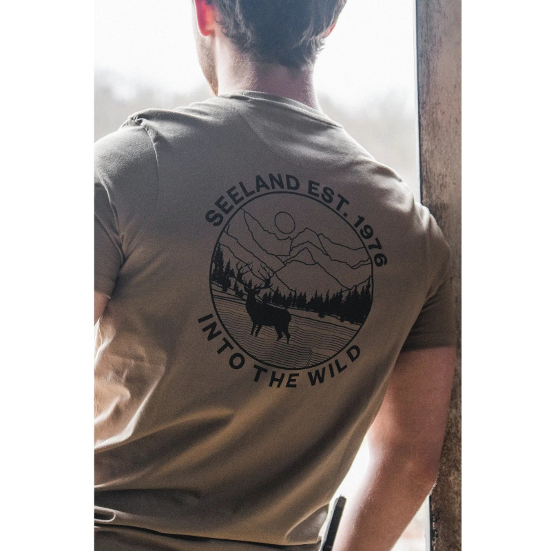 T-Shirt SEELAND Hunting Landscape (Covert green)