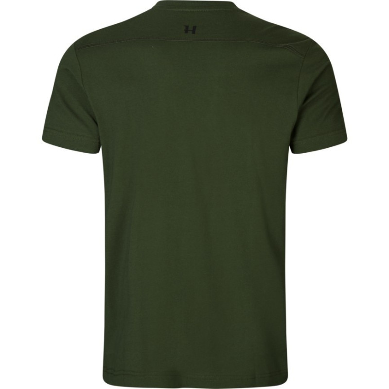T-Shirt HARKILA Logo (Duffel green)