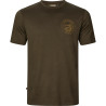 T-Shirt HARKILA Game S/S (Willow green stag)