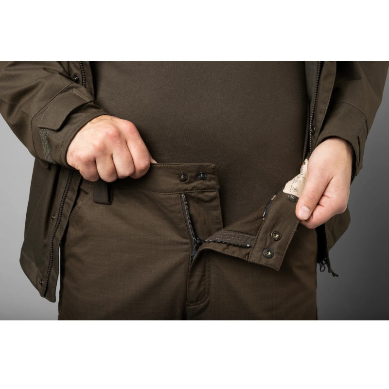 Trousers HARKILA Nordic Hunter HWS (Willow green/Shadow brown)