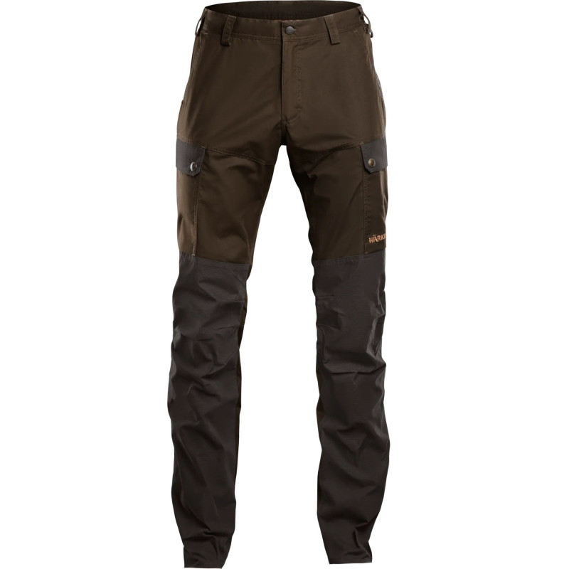 Trousers HARKILA Asmund (Willow green/Shadown brown)
