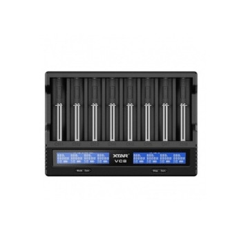 Elementų pakrovėjas XTAR VC8 Li-ion/NiMh 18650-26650 USB-C