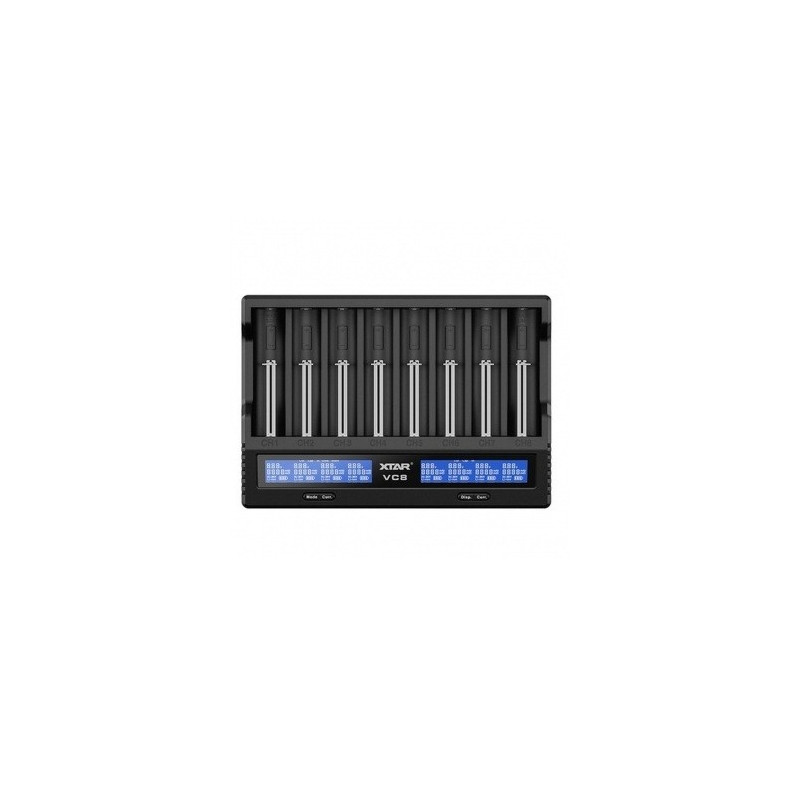 Battery charger XTAR VC8 Li-ion/NiMh 18650-26650 USB-C