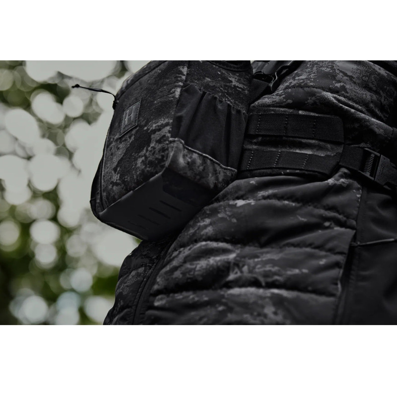 Dėklas žiūronams su petnešomis HARKILA Noctyx Bino Harness (AXIS MSP®Black) (one size)