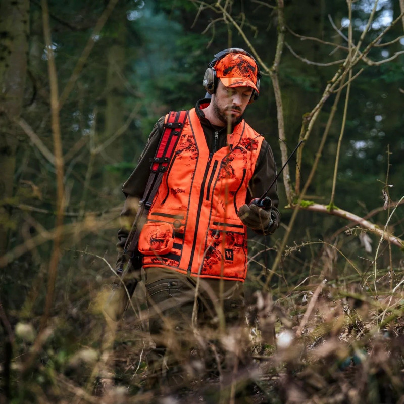 Liemenė HARKILA Wildboar Pro Blaze Camo (AXIS MSP®CE Orange)