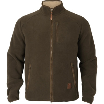 Džemperis HARKILA Sandhem sherpa fleece (Willow green)